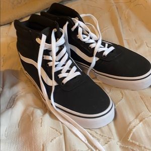 Black High top Vans
